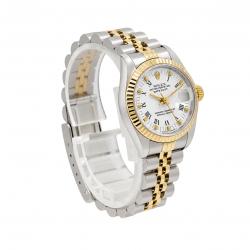 Rolex Datejust 26MM 69173 Two-Tone White Dial Watch